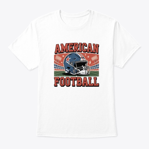 Mẫu in chữ American Football