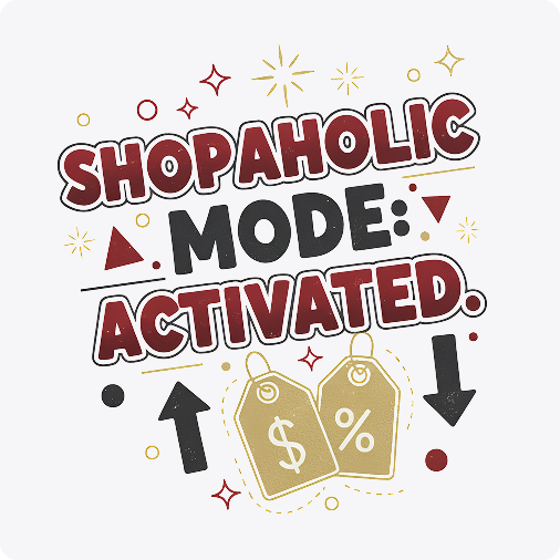 Áo thun họa tiết Black Friday